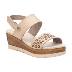 Refresh 172681 Sandali Donna Zeppa Beige 2
