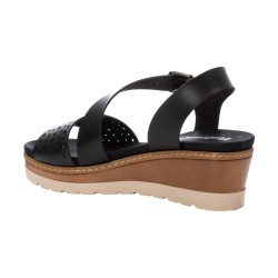 Refresh 172846 Sandali Donna Con Zeppa Nero 2