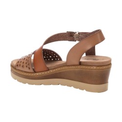 Refresh 172846 Sandali Donna Con Zeppa Taupe 2