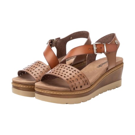 Refresh 172846 Sandali Donna Con Zeppa Taupe