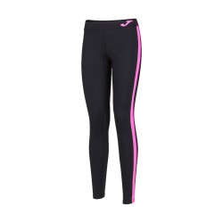 JOMA 901127.118 Leggings Donna Ascona Nero Rosa Fluo