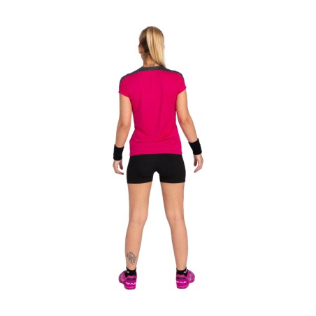 JOMA 901138.100 Pantaloncini Aderenti Donna Vela II Nero