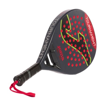 Joma 401185.106 Racchetta Da Padel Tournament Nero/Rosso