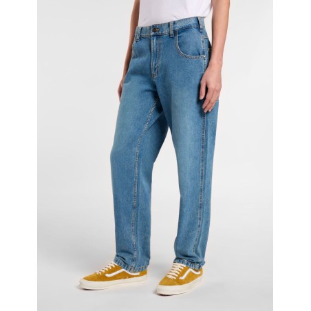 Dickies DK0A4XECK211 GARYVILLE DENIM Jeans Uomo Regular Affusolati Blu Lavato