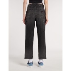 Dickies DK0A4XEKL241 ELLENDALE DENIM Jeans Donna Regular Nero Lavato 2