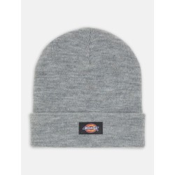 Dickies DK0A4X7KGYM1 GIBSLAND BEANIE Berretto Cappello Logo Unisex Grey Melange