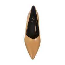 Gold & Gold GD25 Scarpe Donna Décolleté con Scollo a V Tacco Medio Nude 2