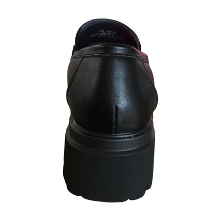 Paciotti 4US 113 Mocassini Donna Con Accessorio Nero