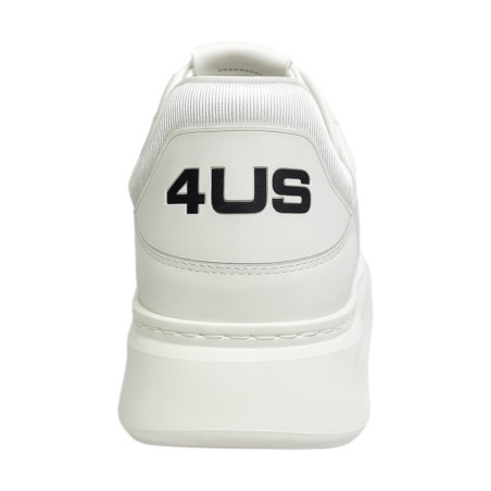 Paciotti 4US 0011 Sneaker Uomo Stringate Bianca