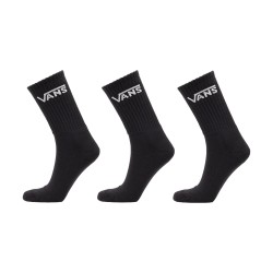 VANS VN000QBVBLK1 CLASSIC CREW ROX Calze Unisex 3Pck Black