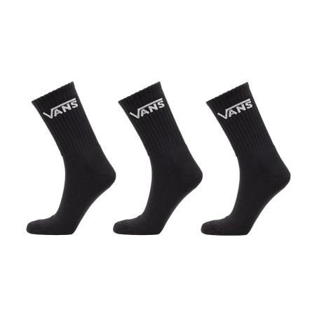 VANS VN000QBVBLK1 CLASSIC CREW ROX Calze Unisex 3Pck Black