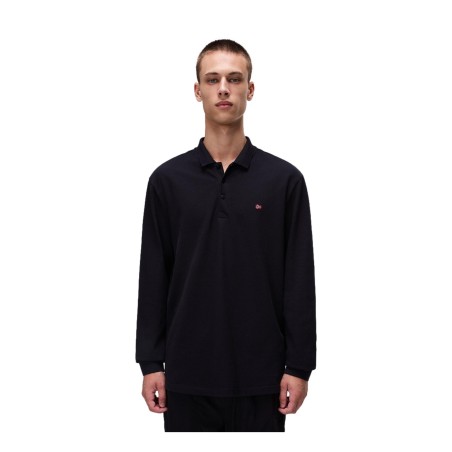 Napapijri  NP0A4I8Q0411 EALIS LS 1 Polo Uomo Nero