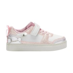 Lelli Kelly 4010 GIOIELLO New Scarpe Bambina Sneaker con Accessorio Grigio Rosa