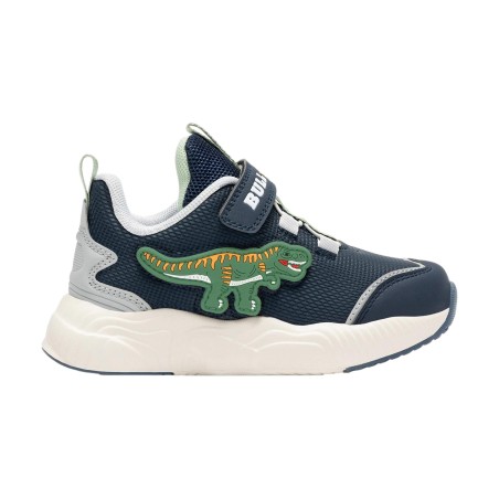 Bull Boys DNAI 5123 T-REX Scarpe Bambino Sneaker Con Strappo Blu