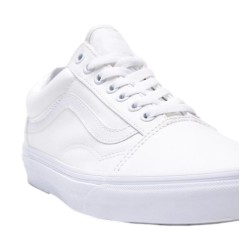 VANS VN000D3HW001 OLD SKOOL Sneakers Unisex Stringate Bianco  2