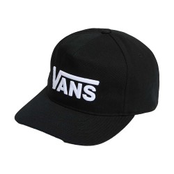 VANS VN000QAHBLK1 DROP V LOGO SNAPBACK Berretto Unisex Con Logo Frontale Nero