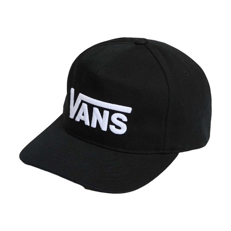VANS VN000QAHBLK1 DROP V LOGO SNAPBACK Berretto Unisex Con Logo Frontale Nero