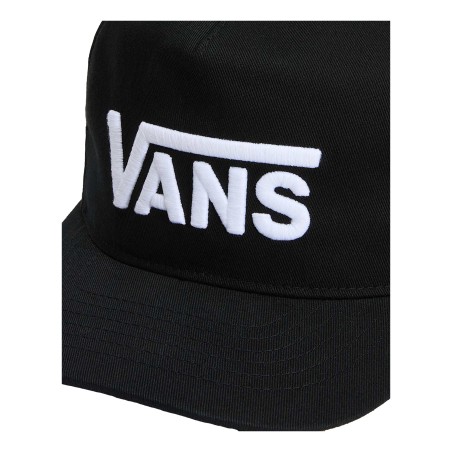 VANS VN000QAHBLK1 DROP V LOGO SNAPBACK Berretto Unisex Con Logo Frontale Nero