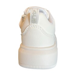 Paciotti 4US K25990 Sneakers Bambino Stringate con Zip Laterale Bianco 2