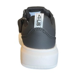 Paciotti 4US K25990 Sneakers Bambino Stringate con Zip Laterale Nero 2