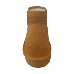 Paciotti 4US K251-64 Stivaletti Bambina con Accessori Laterale Camel 2