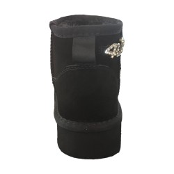 Paciotti 4US K251-64 Stivaletti Bambina con Accessori Laterale Nero 2