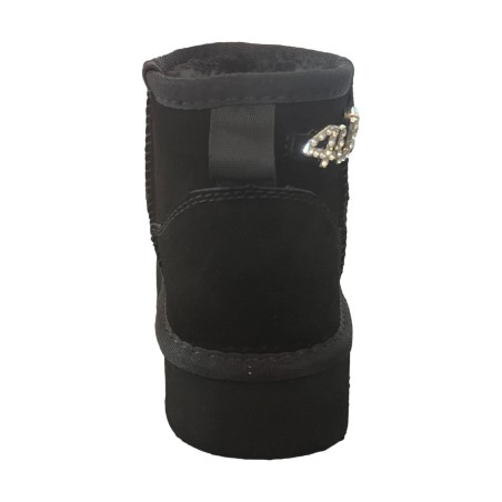 Paciotti 4US K251-64 Stivaletti Bambina con Accessori Laterale Nero