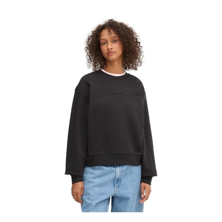 VANS VN000RAMBLK1 W ESSENTIAL H-FT Felpa Donna Girocollo Nero