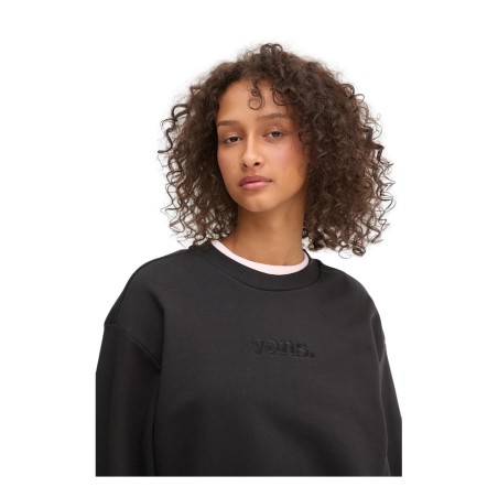 VANS VN000RAMBLK1 W ESSENTIAL H-FT Felpa Donna Girocollo Nero