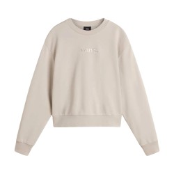 VANS VN000RAMEN9 W ESSENTIAL H-FT Felpa Donna Girocollo Taupe