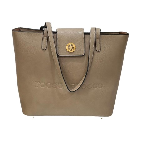 RoccoBarocco RBALH241043 Borsa Donna Taupe