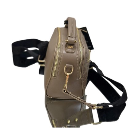 RoccoBarocco RBAY008-2 Borsa Tracolla Donna Taupe