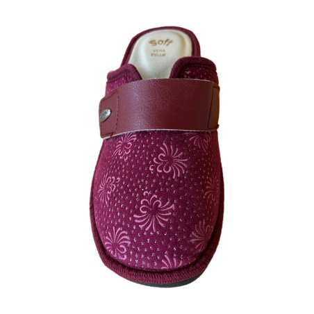 Riposella STELLA I WB01BX Ciabatta Donna Con Strappo Regolabile Bordeaux