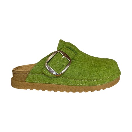 Riposella LISA I WB00BX Sabot Donna Con Strappo Regolabile Verde