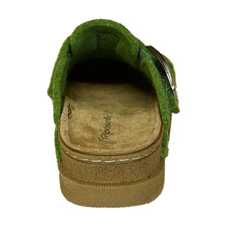 Riposella LISA I WB00BX Sabot Donna Con Strappo Regolabile Verde