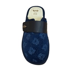 Riposella STELLA I WB01BX Ciabatta Donna Con Strappo Regolabile Blu 2