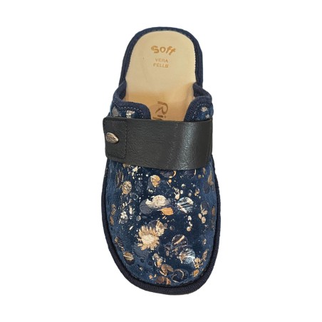 Riposella STELLA I WB00BX Ciabatta Donna Con Strappo Regolabile Blu
