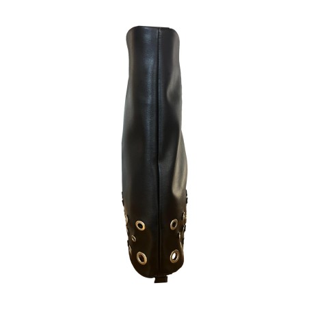 Gold & Gold GV111 Stivaletto Donna Tacco Medio Nero