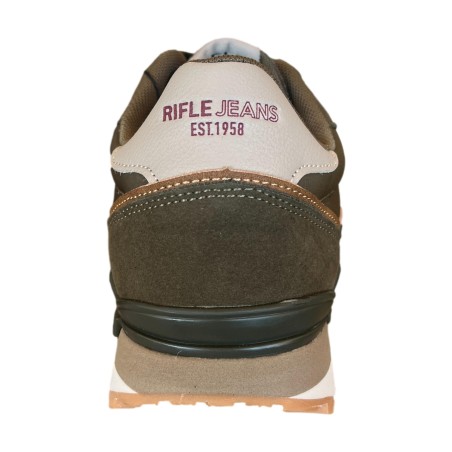 RIFLE RFM523H05 SONNY Sneakers Uomo Stringate Verde