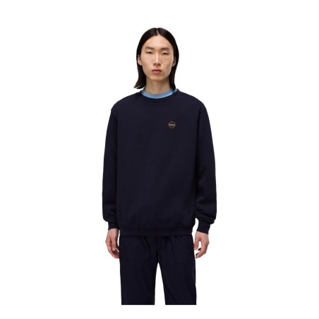 Napapijri NP0A89461761 B-BADGE Felpa Uomo Girocollo Blu Marine