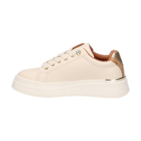 Alviero Martini 1a Classe N 2268 0289 Sneaker Gioiello Stringato Donna Off White Geo Beige