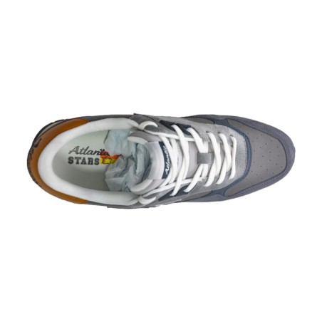 Atlantic Star DRACO 0300 Sneakers Uomo Stringate Grigio