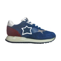 Atlantic Star DRACO 0203 Sneakers Uomo Stringate Blu/Rosso