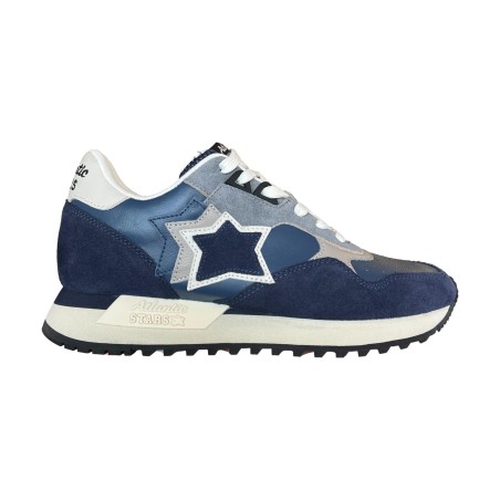 Atlantic Star DRACO 0208 Sneakers Uomo Stringate Blu