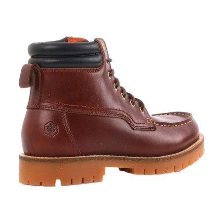 Lumberjack 102217658 NEWTON Anfibi Uomo  In Vera Pelle Stringate Brunello