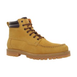 Lumberjack 102198153 NEWTON Anfibi Uomo  In Vera Pelle Stringate Giallo 2