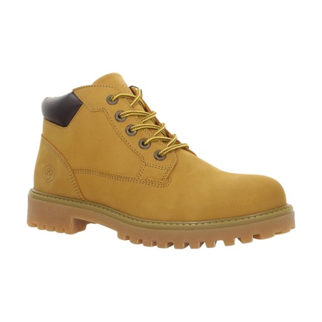 Lumberjack 102197491 RIVER 2 CHUKKA Anfibi Uomo In Vera Pelle Giallo