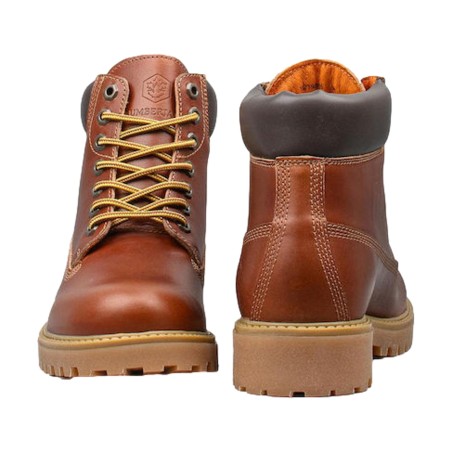 Lumberjack 102198155 RIVER 2 Stivaletti Uomo Stringate Cuoio