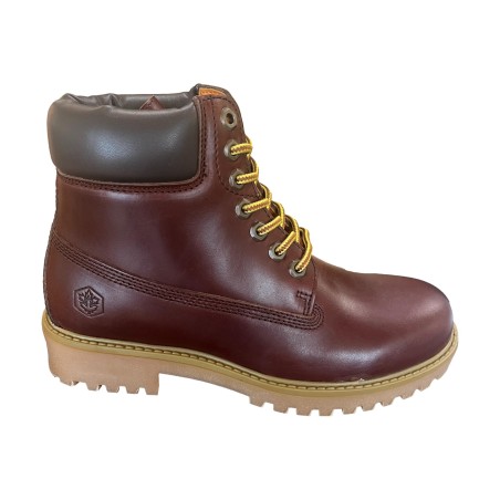 Lumberjack 102198154 RIVER 2 Anfibi Uomo In Vera Pelle Brunello