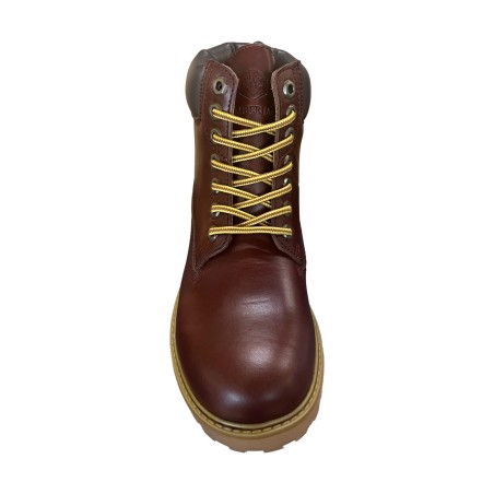 Lumberjack 102198154 RIVER 2 Anfibi Uomo In Vera Pelle Brunello